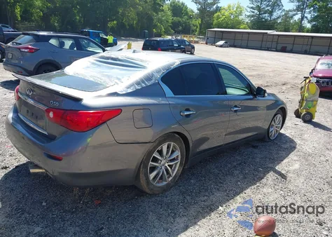 2015 Infiniti Q50 Premium from USA, damaged, VIN JN1BV7AP6FM339445